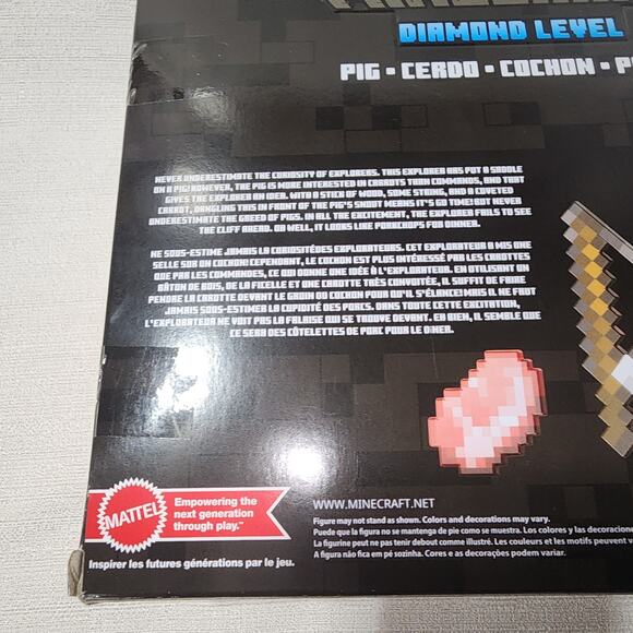 Minecraft diamond level Pig, Cerdo, Cochon, Porco - Picture 2 of 7